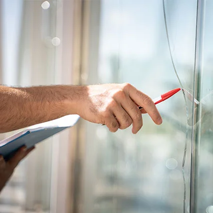 broken glass repair in Iona, FL