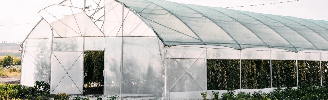 Safe And Reliable Glass Greenhouse in Iona